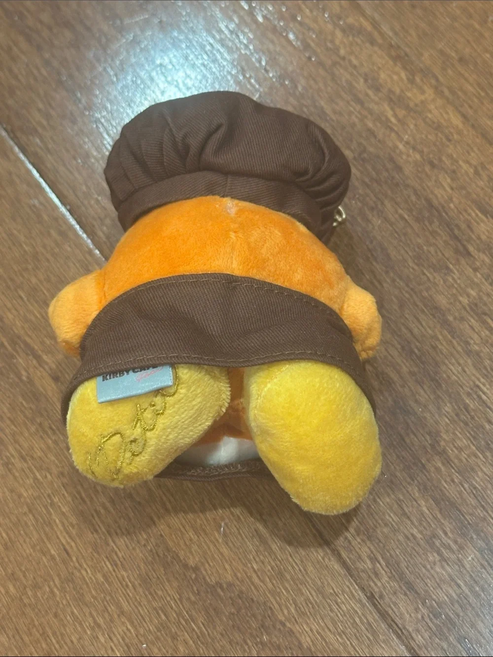 Kirby Café Petit Waddle Dee plush mascot keychain bag charm